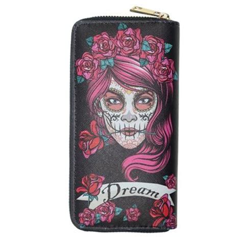 Skull Head Long Wallet For Women Wallets For Women Wallets For Women