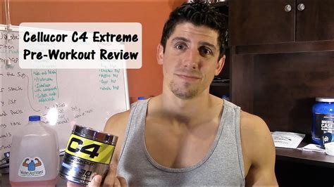 Cellucor C4 Extreme Pre Workout Review Youtube