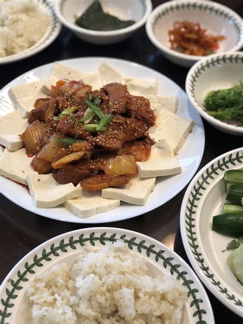 Tofu With Stir Fried Pork Belly And Kimchi — Sweet And Savorhie