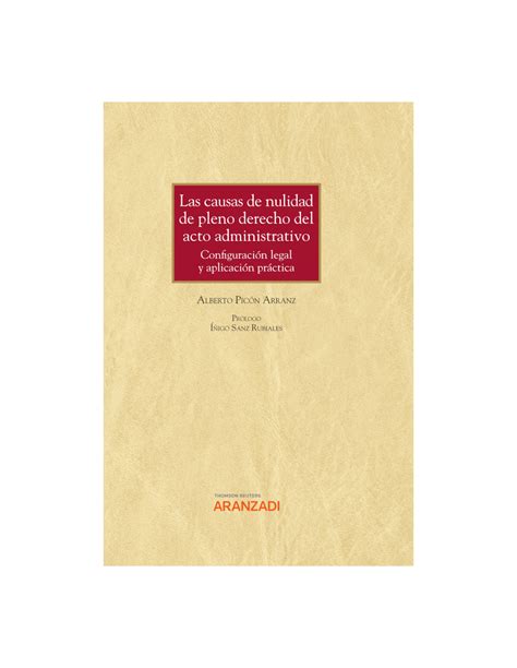 Las Causas De Nulidad De Pleno Derecho Del Acto Administrativo Config