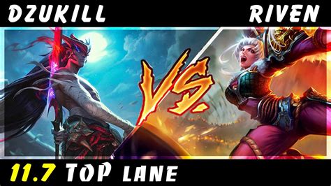 Dzukill Yone Vs Riven TOP Patch 11 7 Yone Gameplay YouTube