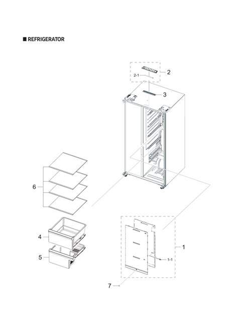 Samsung Rs28a500asr Aa Glass Shelf Assembly