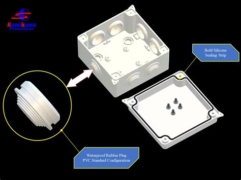 P150x110x70mm Ip65 High Quality Abs Plastic Electronic Enclosure