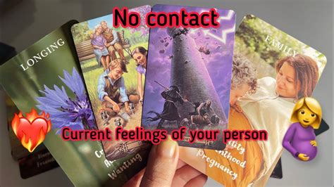 No Contact Current Feeling Of Your Person💞 Hindi Tarot Card Reading