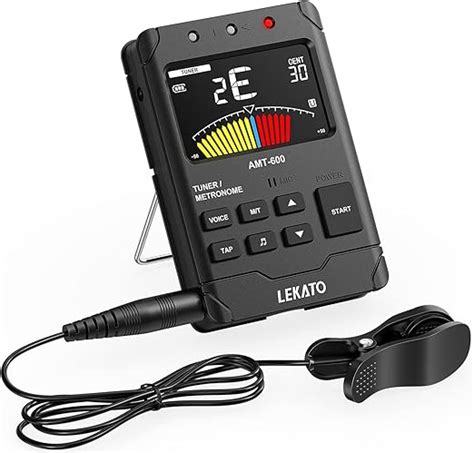 Metronome Tuner Lekato Rechargeable Digital 3 In 1 Tuner Metronome For