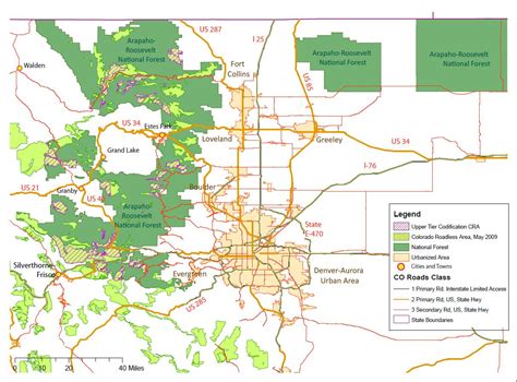 Exploring Roosevelt National Forest With The Help Of Roosevelt National Forest Map - Map Of The Usa