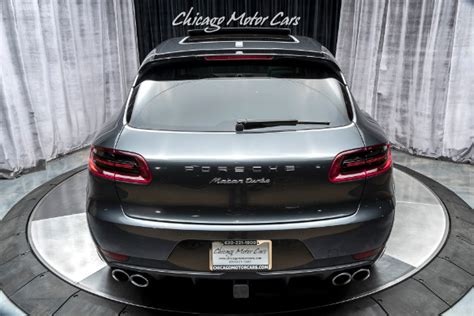 Used Porsche Macan Turbo Awd Suv Loaded W Factory Options For