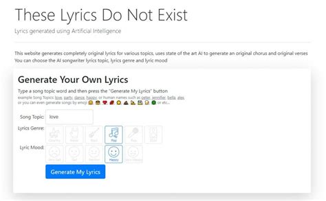 Top 5 AI Lyrics Generators And Songwriters Get Unlimited Ideas