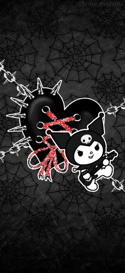 Gothic Kuromi Wallpaper | Wallpaper, I wallpaper, Hello kitty