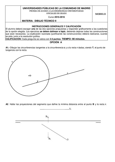 Agregar Examenes Selectividad Dibujo Tecnico Madrid Mejor Camera