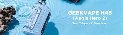 POD-система Geekvape H45 (Aegis Hero 2) 1400 мАч — купить по цене 1 400 ...