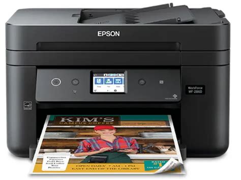 EPSON WF 2860 WorkForce All In One Printer User Guide