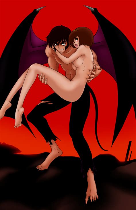 Rule 34 Akira Fudo Demon Devilman Miki Makimura Nude Wings 520509