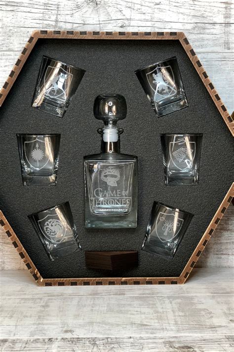 Personalized Whiskey Decanter Set Personalized Whiskey Decanter Set