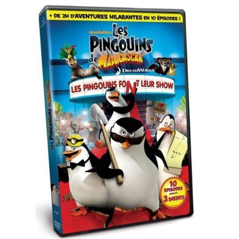 DVD Les pingouins de Madagascar saison 1 en dvd dessin animé pas cher