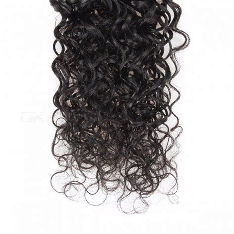 Sms Impex Black Curly Human Hair Extension Poly Bag At Rs Piece