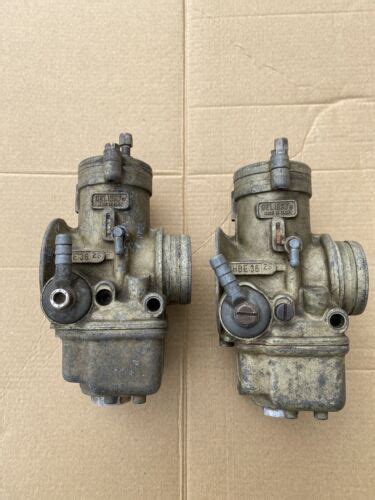 Rare Dellorto Phbe 36 Zs Magnesium Body Carburettors Rotax 256 2 Stroke