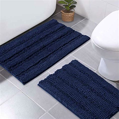 Best Dark Blue Bathroom Rugs To Give Your Bathroom A Makeover