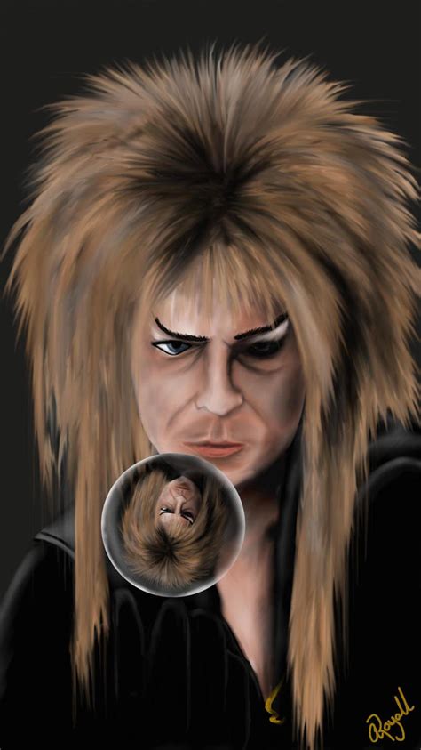 David Bowie Goblin King by mannafig on DeviantArt