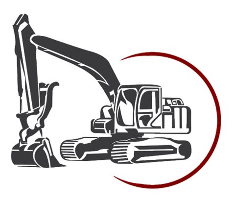 Excavator Silhouette SVG