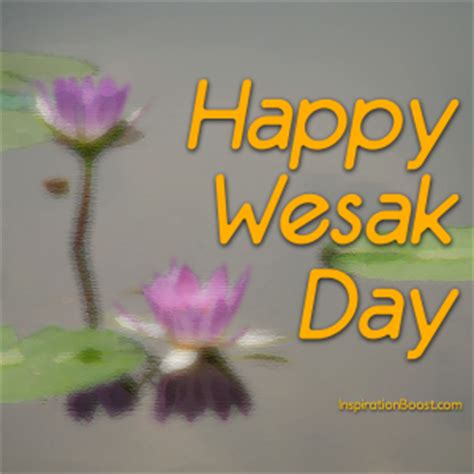 Happy Wesak Day - Inspiration Boost