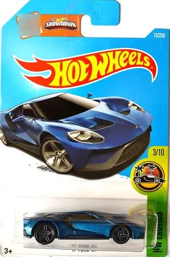 Embalagem Danificada Hot Wheels Exotics Ford Gt MercadoLivre
