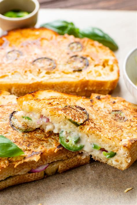 Vegan Jalape O Popper Grilled Cheese This Savory Vegan