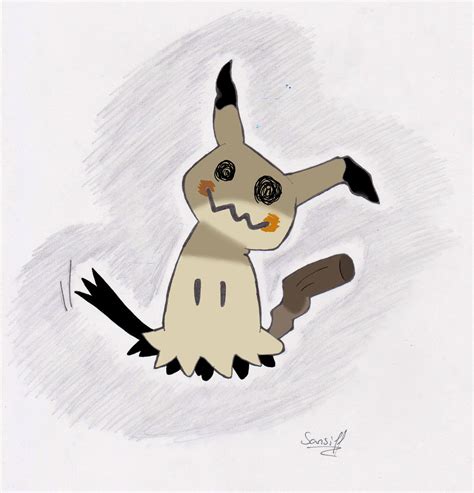 Mimikyu Fan Art By Sansiff On Deviantart