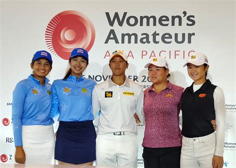 แถลงขาวกอลฟรายการ Women s Amateur ASIA PACIFIC 3 6 พ ย 2565 ณ สยามคนทรคลบวอเตอรไซดพทยา