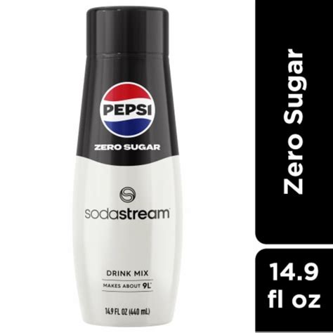 Sodastream Pepsi Zero Sugar Beverage Mix Fl Oz King Soopers