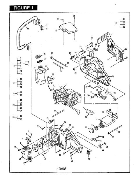 Chainsaw Parts Diagram