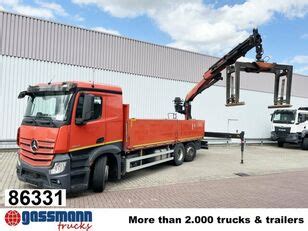 Mercedes Benz Actros L X Retarder Lift Lenkachse Flatbed