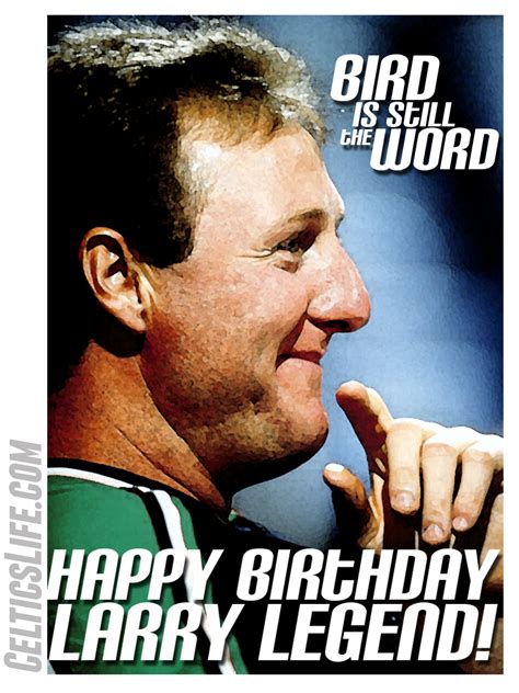 Happy Birthday Larry Legend Boston Celtics Fan Site Blog T Shirts