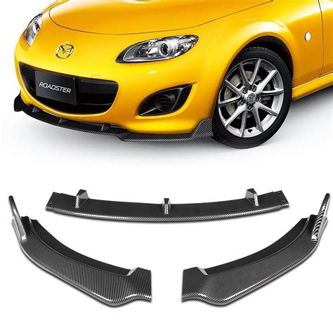 For Mazda Miata Mx Gv Style Carbon Look Front Bumper