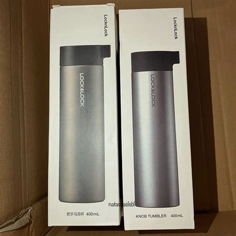 Jual LocknLock Termos Air Minum Knob Hot Cool 400ML Shopee Indonesia