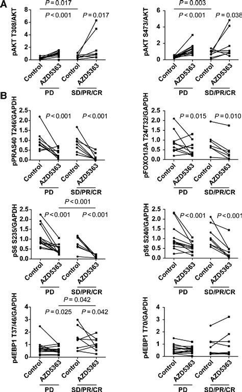 Figure 1 From Genetic Alterations In The Pi3kakt Pathway And Baseline