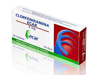 CLORFENIRAMINA ECAR PLM