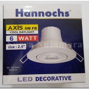 Jual Lampu Ceiling Tanam Plafon Led Axis Hannochs Watt Bulat Sorot