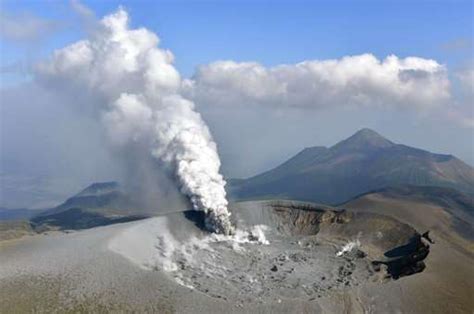 Volcanic eruption in Japan spreads ash in 4 cities, towns