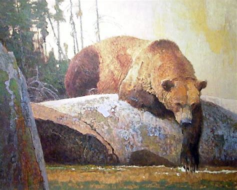 Robert Kuhn Artist Wildlife Paintings Animal Paintings Bear Art