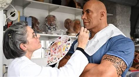 Dwayne Johnson S Wax Figure Gets Makeover After Online Criticism