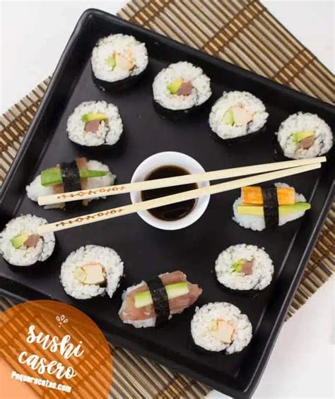 Sushi fácil en 5 pasos cómo hacer sushi casero Pequerecetas 2024