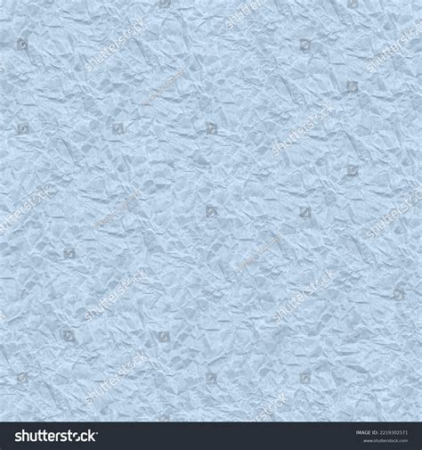 Seamless Crumpled Paper Texture Rough Folded Stock Photo