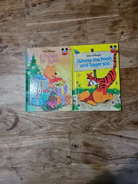 Walt Disney Winnie The Pooh And Tigger Too Vintage A Present For