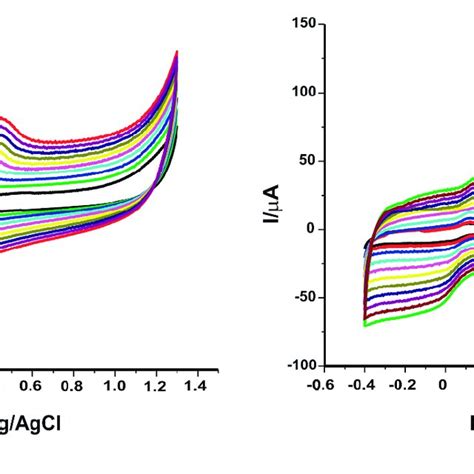 Cyclic Voltammograms Of Speswcntlac A And Speswcnttyr B In 10