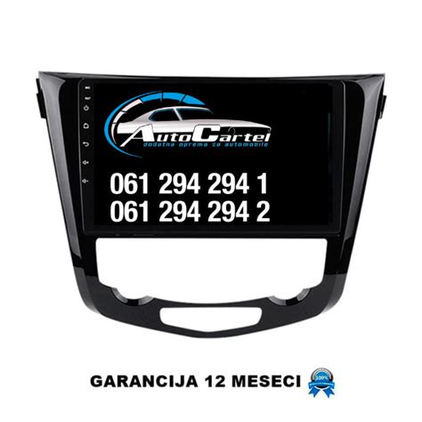 Nissan X Trail Multimedija Android Navigacija Touch Screen 10 Inca