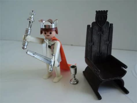 Playmobil Vintage M Di Val A De Roi Tr Ne Sceptre Cape