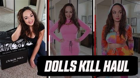 Dolls Kill Haul Try On My Online Sample Sale Outfits Youtube