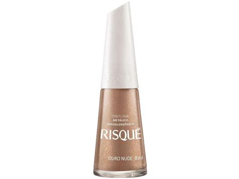 Esmalte Risqu Nudes Met Licos Ouro Nude Met Lico Hipoalerg Nico Ml Esmalte Magazine Luiza