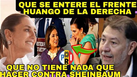 Se acabó Vocero de la 4T y Precandidata Sheinbaum terminan ARRASAN CON